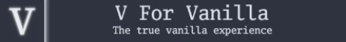 V For Vanilla